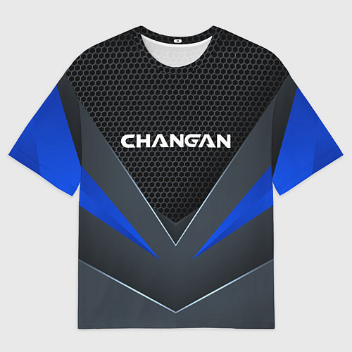 Мужская футболка оверсайз CHANGAN - TECHNOLOGY ARMOR / 3D-принт – фото 1