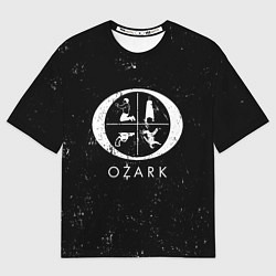 Футболка оверсайз мужская Symbols Ozark, цвет: 3D-принт