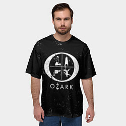 Футболка оверсайз мужская Symbols Ozark, цвет: 3D-принт — фото 2