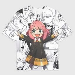 Мужская футболка оверсайз Семья Шпиона Spy x Family