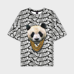 Мужская футболка оверсайз Panda Look
