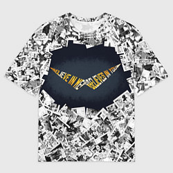 Мужская футболка оверсайз Гуррен-Лаганн Верь в меня, который верит в тебя