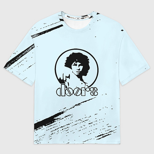 Мужская футболка оверсайз The doors музыкант / 3D-принт – фото 1