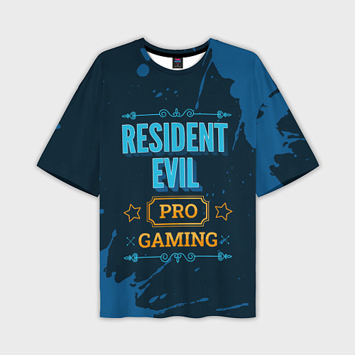 Мужская футболка оверсайз Resident Evil Gaming PRO / 3D-принт – фото 1