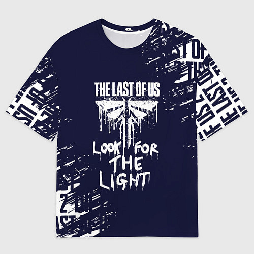Мужская футболка оверсайз The last of us 2 - ЦИКАДЫ LOOK FOR THE LIGHT / 3D-принт – фото 1