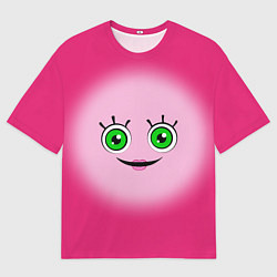 Футболка оверсайз мужская Длинноногая мама Хагги Вагги, цвет: 3D-принт