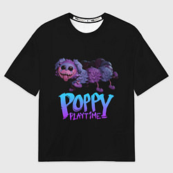 Футболка оверсайз мужская POPPY PLAYTIME PJ Pug-a-Pillar, цвет: 3D-принт