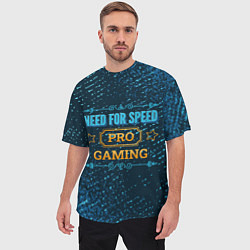 Футболка оверсайз мужская Need for Speed Gaming PRO, цвет: 3D-принт — фото 2