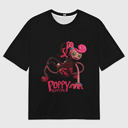 Мужская футболка оверсайз Poppy Playtime - Chapter 2 Мама длинные ноги Mommy
