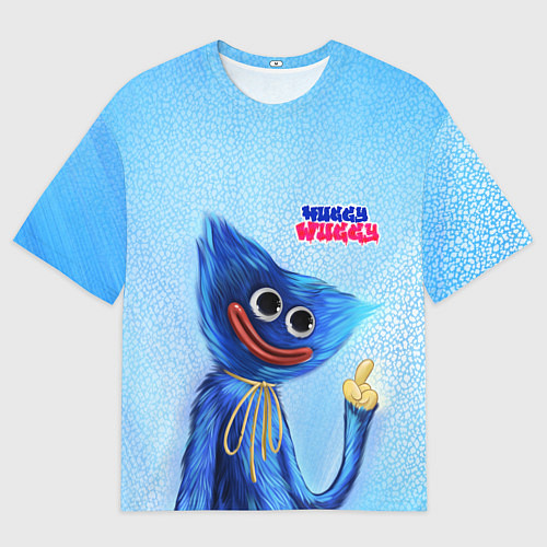 Мужская футболка оверсайз Скромный Хаги Ваги / 3D-принт – фото 1