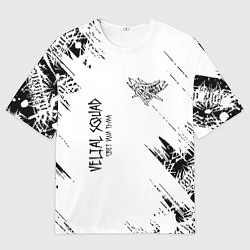 Мужская футболка оверсайз Velial squad - велиал сквад