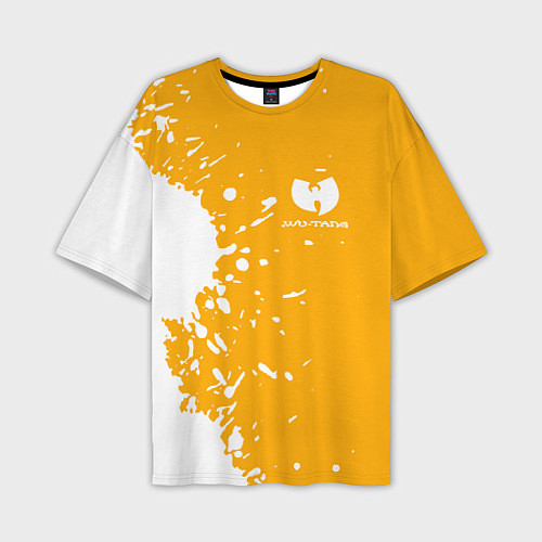 Мужская футболка оверсайз Wu-tang clan маленькое лого / 3D-принт – фото 1