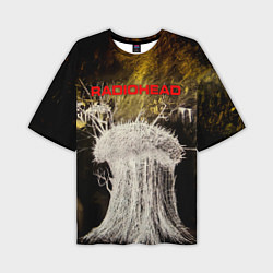 Мужская футболка оверсайз College EP - Radiohead