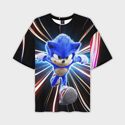 Мужская футболка оверсайз Speed Sonic