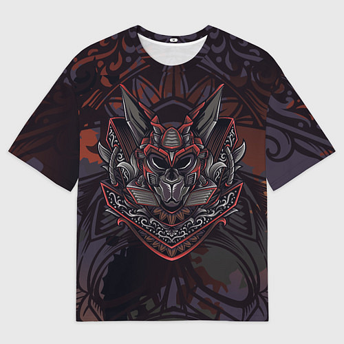 Мужская футболка оверсайз Крол Маска крола / 3D-принт – фото 1
