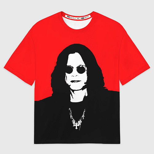 Мужская футболка оверсайз OZZY OSBOURNE ОЗЗИ ОСБОРН / 3D-принт – фото 1