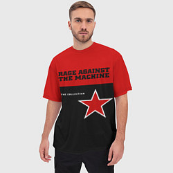 Футболка оверсайз мужская The Collection - Rage Against the Machine, цвет: 3D-принт — фото 2