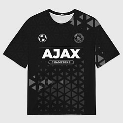 Мужская футболка оверсайз Ajax Champions Uniform