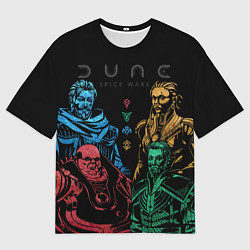 Мужская футболка оверсайз Dune: Spice Wars все фракции