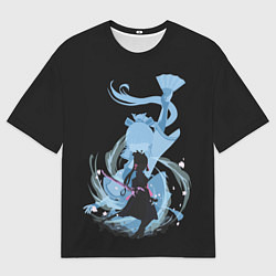 Мужская футболка оверсайз AYAKA GENSHIN IMPACT