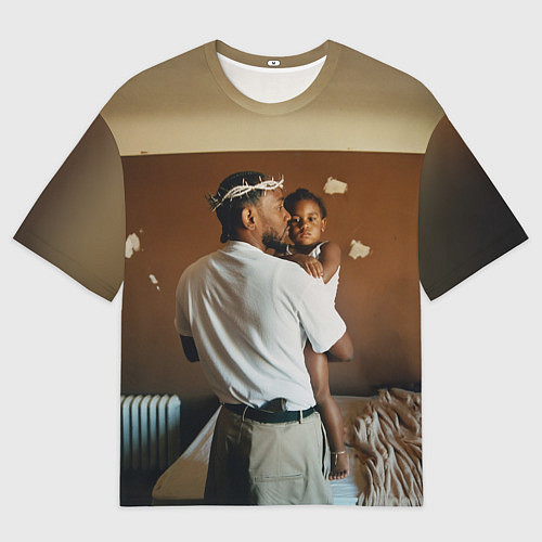 Мужская футболка оверсайз Kendrick Lamar, Mr Morale & The Big Steppers / 3D-принт – фото 1