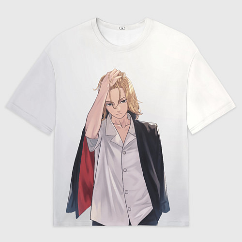 Мужская футболка оверсайз Мандзиро Сано art / 3D-принт – фото 1