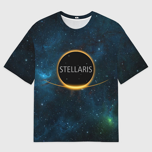 Мужская футболка оверсайз Stellaris- For us all / 3D-принт – фото 1