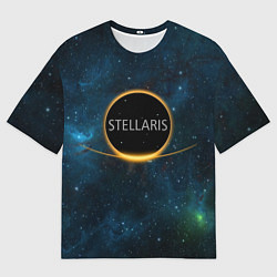 Мужская футболка оверсайз Stellaris- For us all