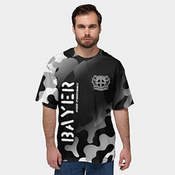 Футболка оверсайз мужская BAYER Bayer Pro Football Камуфляж, цвет: 3D-принт — фото 2
