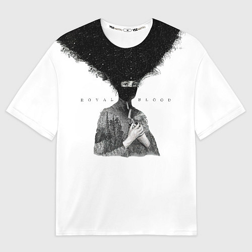 Мужская футболка оверсайз Royal Blood дебютный альбом / 3D-принт – фото 1