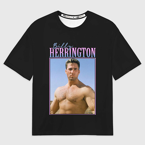 Мужская футболка оверсайз Billy Herrington Photo / 3D-принт – фото 1