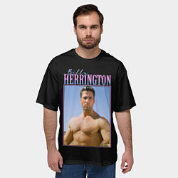 Футболка оверсайз мужская Billy Herrington Photo, цвет: 3D-принт — фото 2