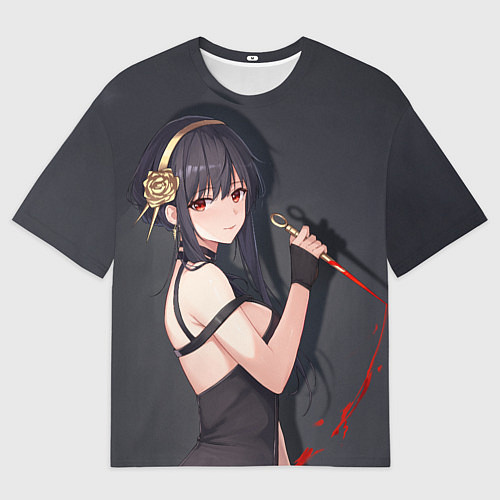 Мужская футболка оверсайз Spy x Family Yor Fоrger / 3D-принт – фото 1