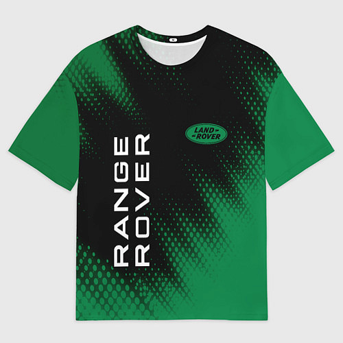 Мужская футболка оверсайз РЭНДЖ РОВЕР Абстракция / 3D-принт – фото 1