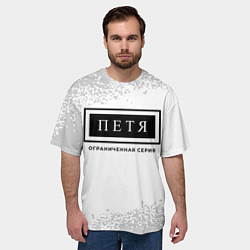 Футболка оверсайз мужская Петя Ограниченная Серия, цвет: 3D-принт — фото 2