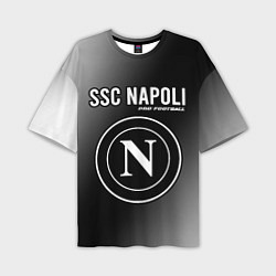 Футболка оверсайз мужская SSC NAPOLI Pro Football, цвет: 3D-принт