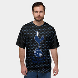 Футболка оверсайз мужская TOTTENHAM HOTSPUR Звезды, цвет: 3D-принт — фото 2