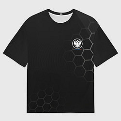 Мужская футболка оверсайз Russia Black Collection 20222023