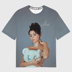 Футболка оверсайз мужская ДОРА - MISS, цвет: 3D-принт