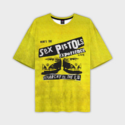 Футболка оверсайз мужская Sex Pistols experience LIVE, цвет: 3D-принт