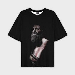 Мужская футболка оверсайз Кратос Kratos