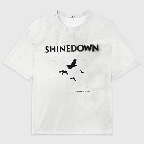 Мужская футболка оверсайз The Sound of Madness - Shinedown / 3D-принт – фото 1