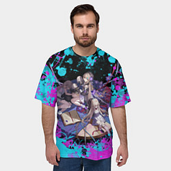 Футболка оверсайз мужская Грета Honkai star rail, цвет: 3D-принт — фото 2