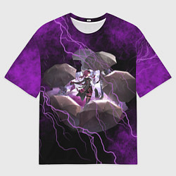 Мужская футболка оверсайз Кафка Honkai star rail