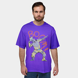 Футболка оверсайз мужская Искусство это Взрыв, цвет: 3D-принт — фото 2