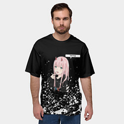 Футболка оверсайз мужская ZERO TWO DARLING, цвет: 3D-принт — фото 2