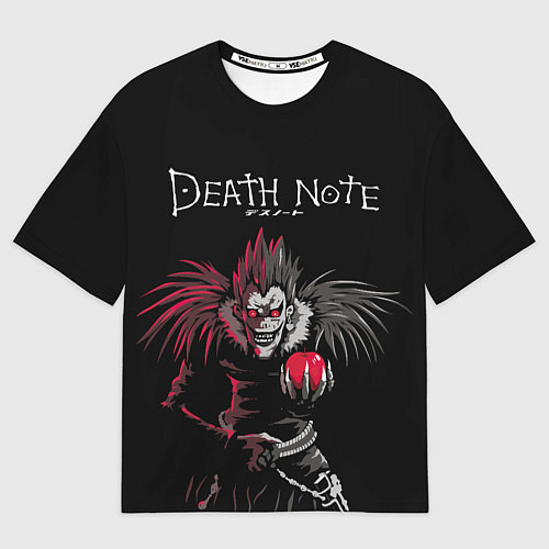 Мужская футболка оверсайз Тетрадь смерти Ryuk / 3D-принт – фото 1