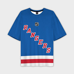 Мужская футболка оверсайз Артемий Панарин Rangers