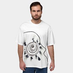 Футболка оверсайз мужская Bloodstream - Busyness, цвет: 3D-принт — фото 2