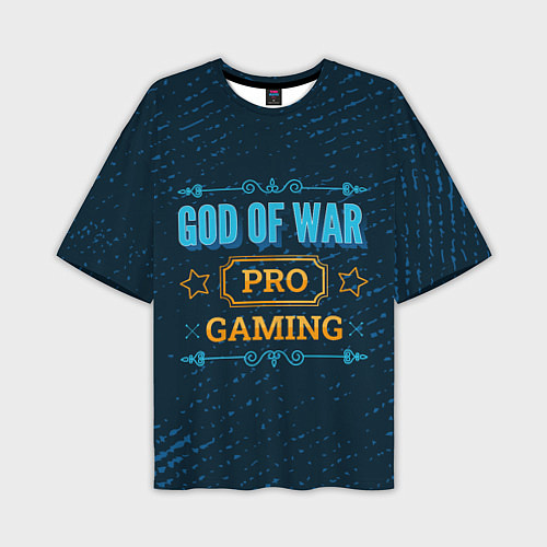 Мужская футболка оверсайз Игра God of War: PRO Gaming / 3D-принт – фото 1